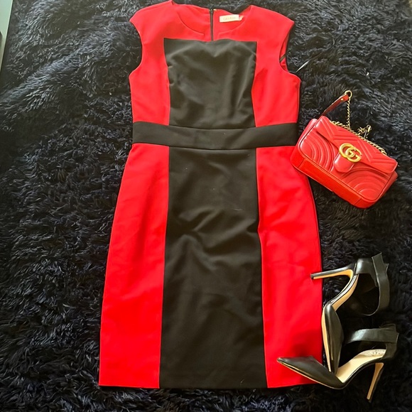Calvin Klein Dresses & Skirts - Red and black Calvin dress